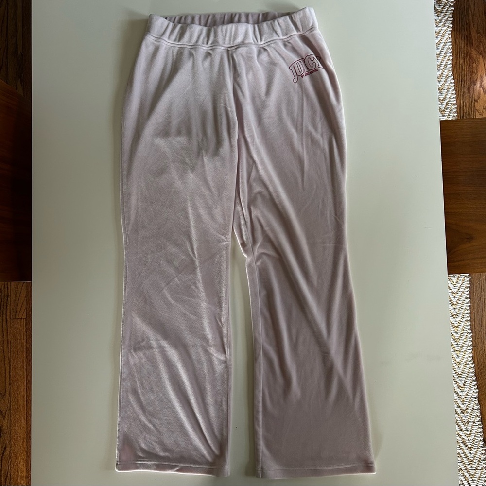 Juicy by Juicy Couture Pink Velour Sweatpants Y2K